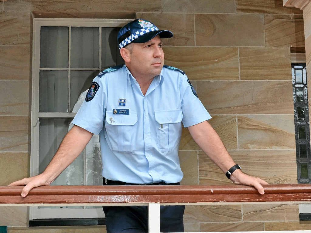 END DOMESTIC VIOLENCE: Sergeant Shane Reid has seen more than enough in his 17 years with the police. END DOMESTIC VIOLENCE: Sergeant Shane Reid has seen more than enough in his 17 years with the police.